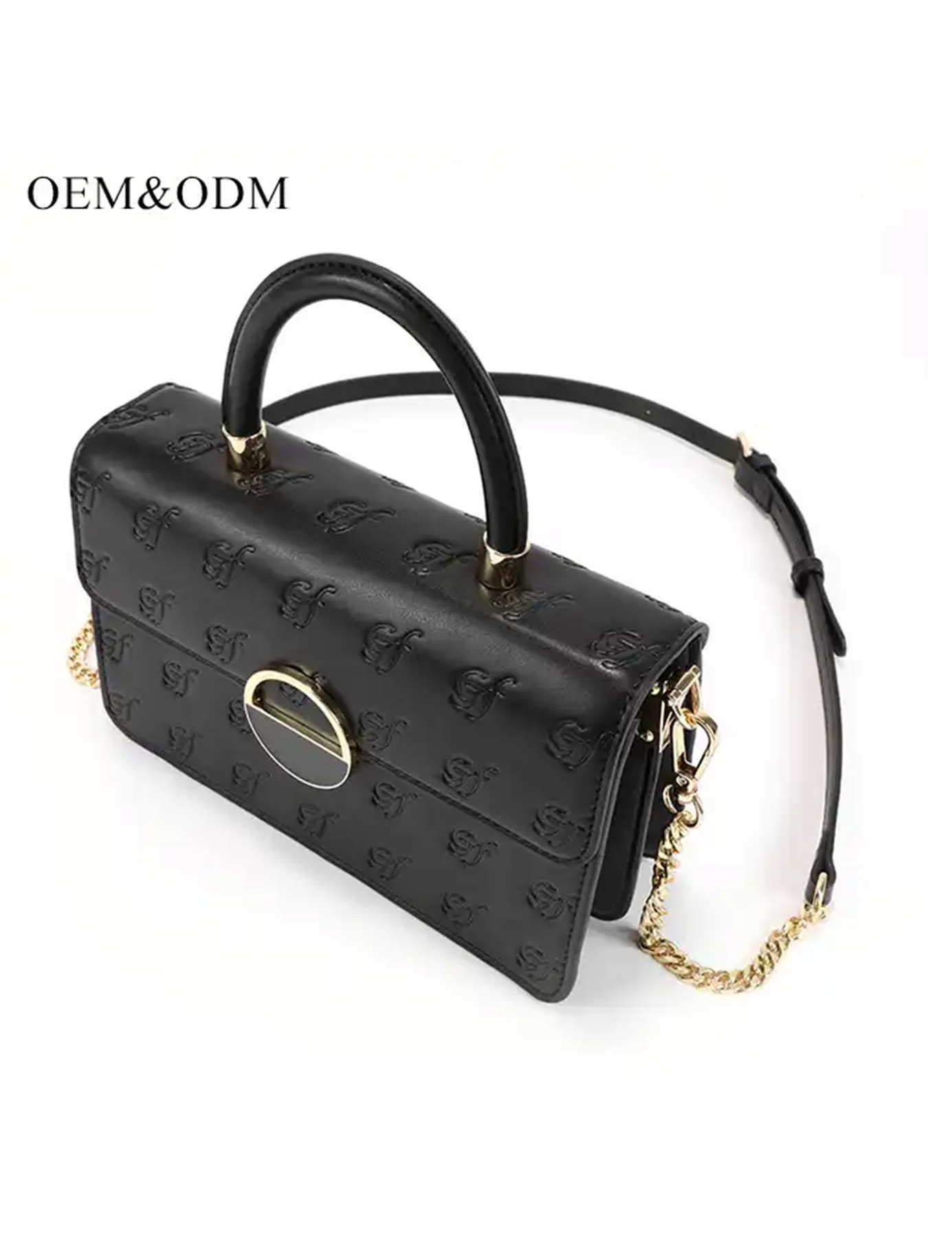 Women's leather customized handbag