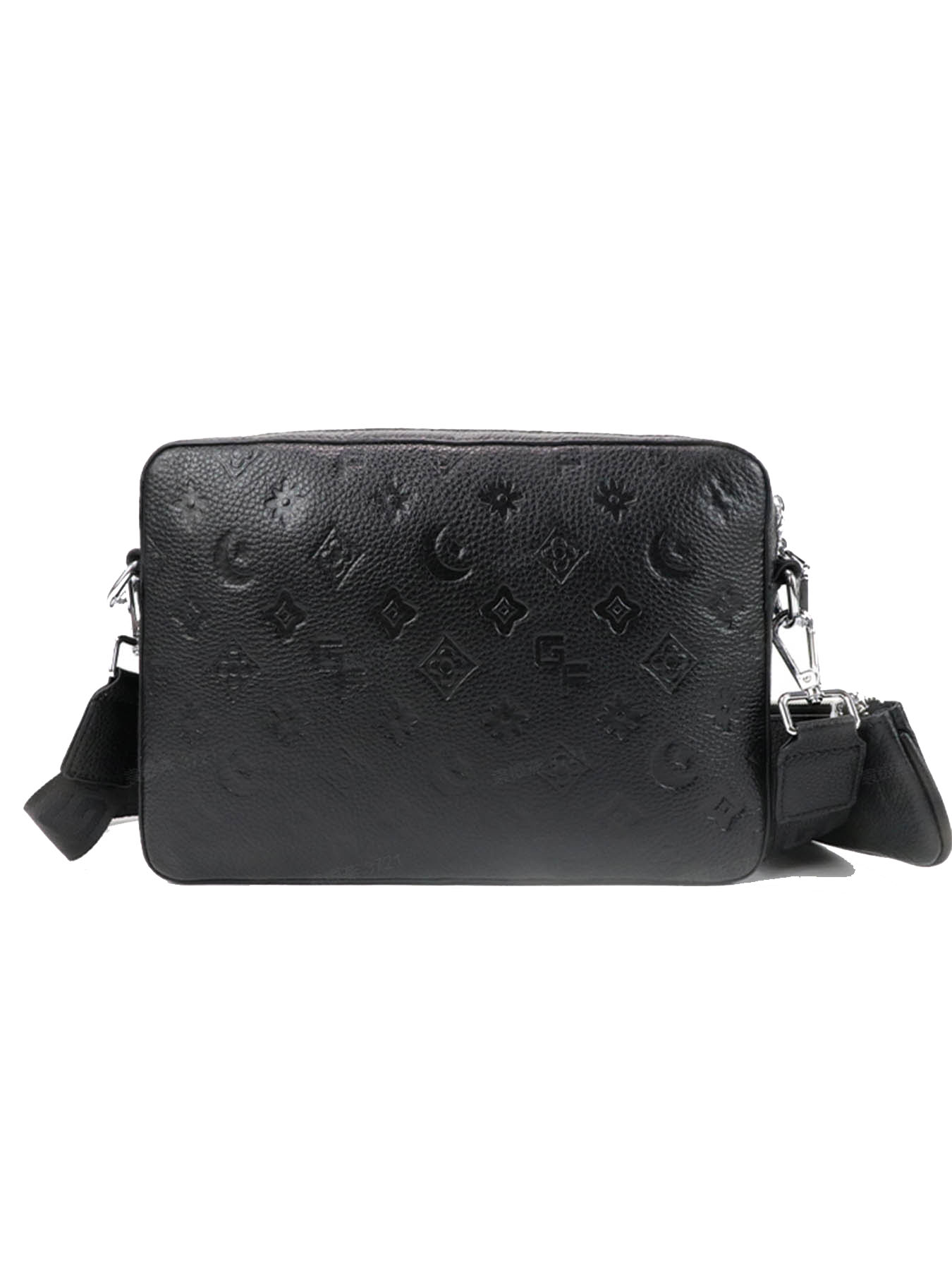 Black PU crossbody bag