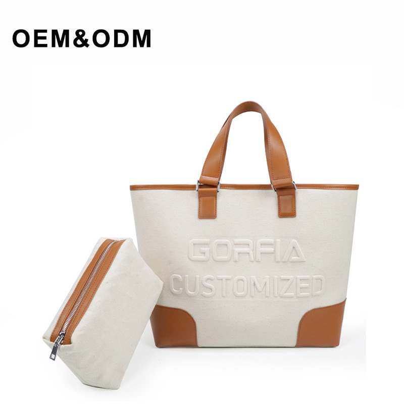 Solid color soft top Tote bun mother bag