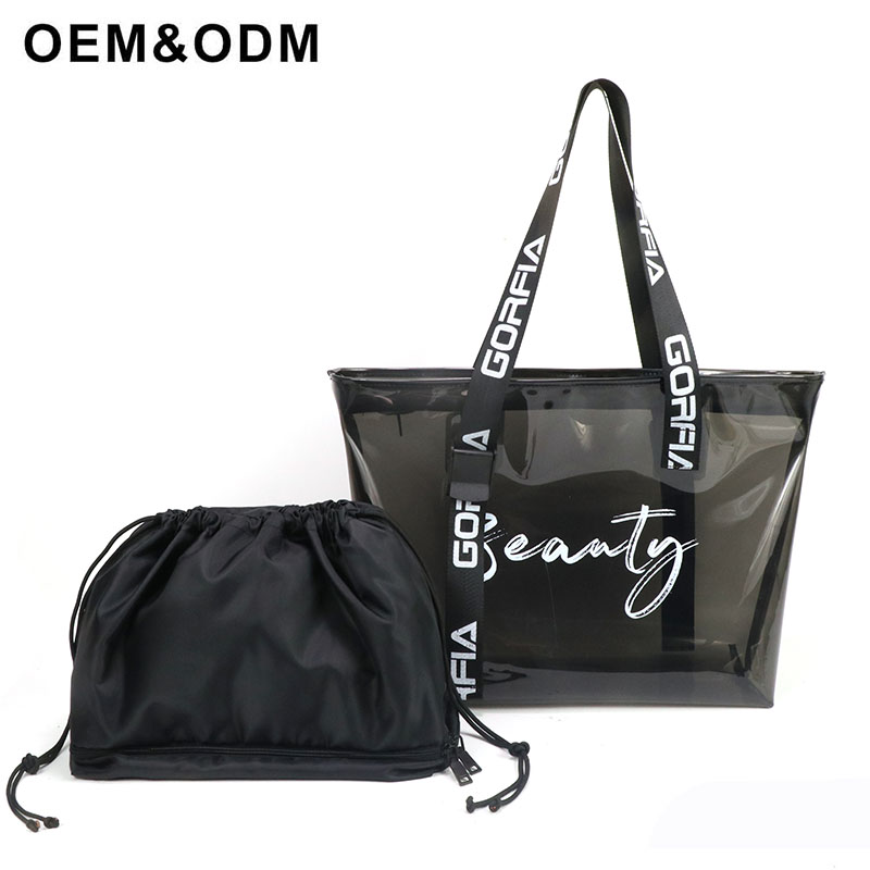 PVC Shoulder Tote Bag